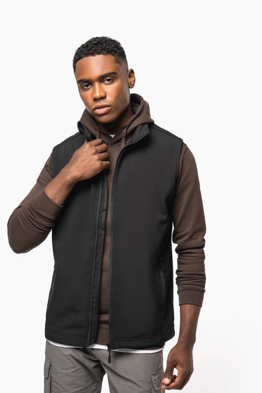 Bodywarmer softshell écoresponsable 2 couches unisexe – Image 14