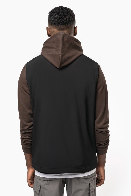 Bodywarmer softshell écoresponsable 2 couches unisexe – Image 4