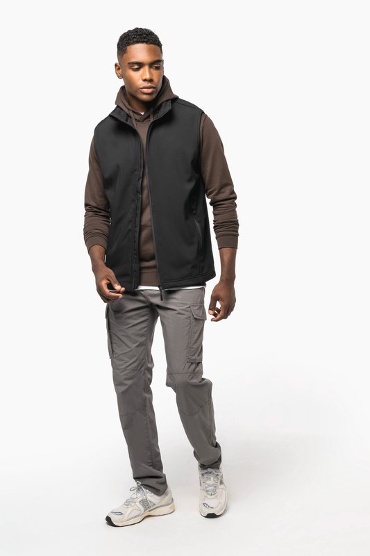 Bodywarmer softshell écoresponsable 2 couches unisexe – Image 13