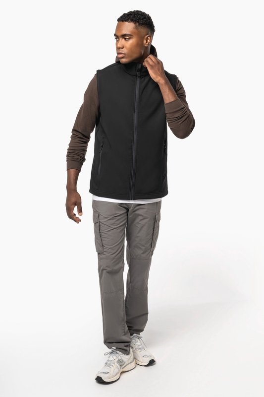Bodywarmer softshell écoresponsable 2 couches unisexe – Image 7