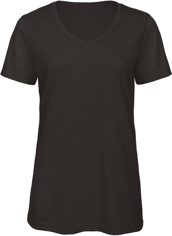 T-shirt Triblend col V Femme – Image 4