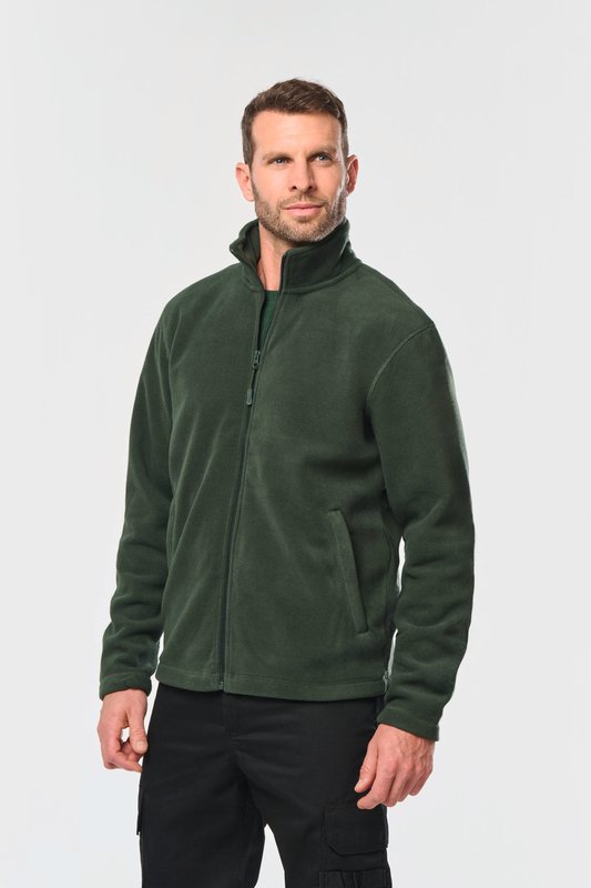Veste micropolaire zippée homme