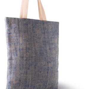 Sac en toile de jute teint 100% naturel
