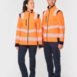 Jaune haute visibilité / Marine