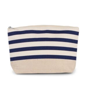 Pochette accessoires imprimé marin