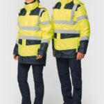 Jaune haute visibilité / Marine