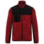 Rouge moucheté / Noir