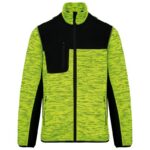 Jaune fluorescent moucheté / Noir