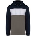 Marine / Blanc / Gris basalte