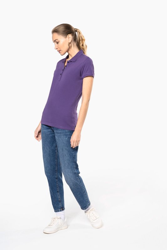 Polo piqué manches courtes femme – Image 7