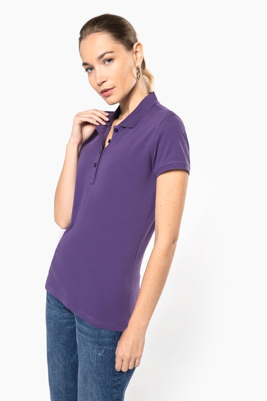 Polo piqué manches courtes femme – Image 11