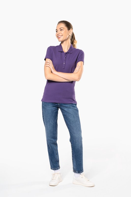 Polo piqué manches courtes femme – Image 10