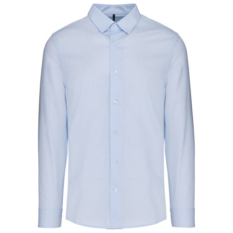 Chemise popeline manches longues homme