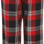 Rouge / Marine à carreaux