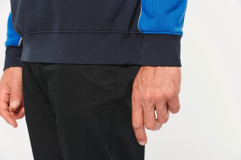 Sweat-shirt écoresponsable col zippé unisexe – Image 15