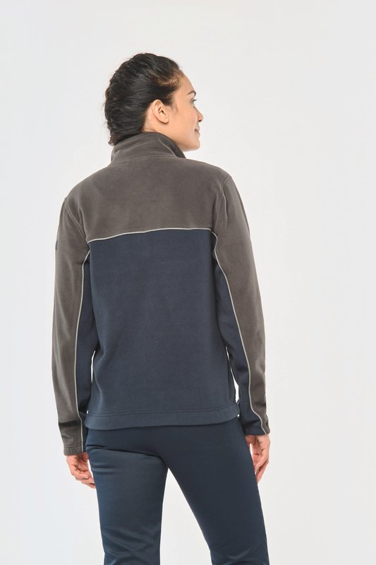 Veste micropolaire bicolore écoresponsable unisexe – Image 23