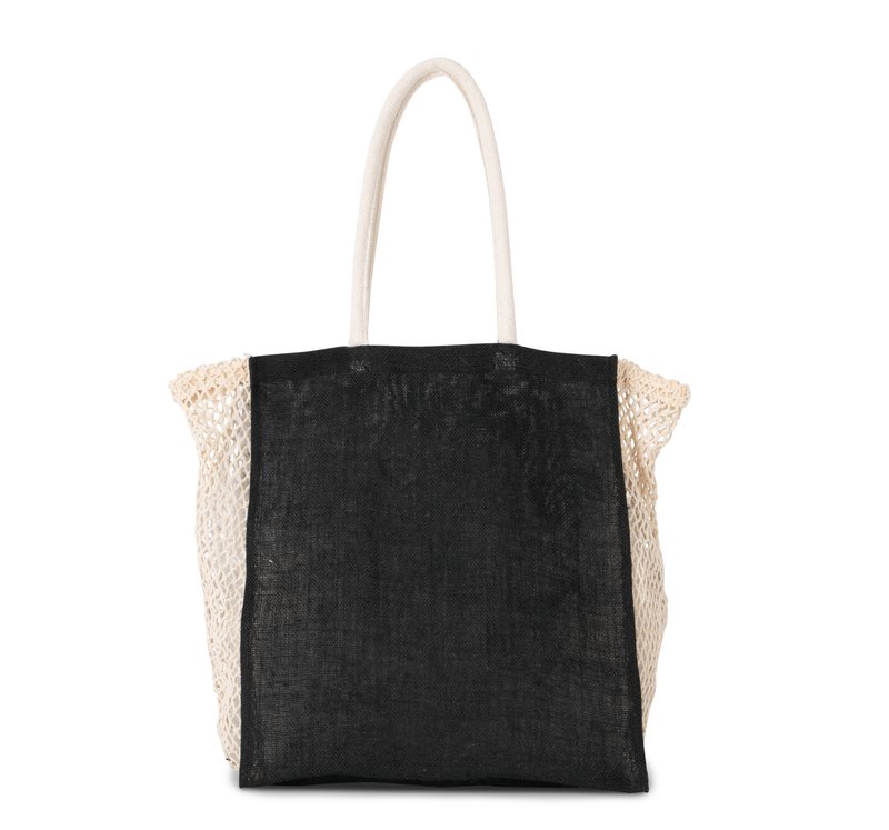 Sac shopping avec soufflet en filet – Image 6