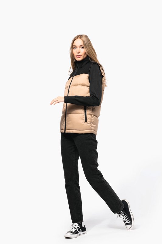 Bodywarmer matelassé bi-ton unisexe – Image 12
