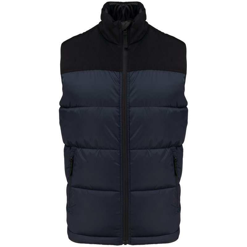 Bodywarmer matelassé bi-ton unisexe – Image 24
