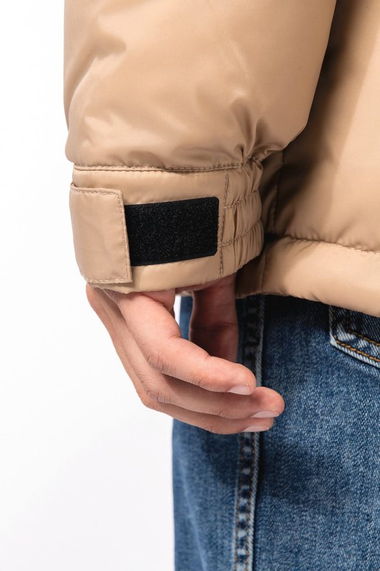 Parka matelassée à capuche bi-ton unisexe – Image 18