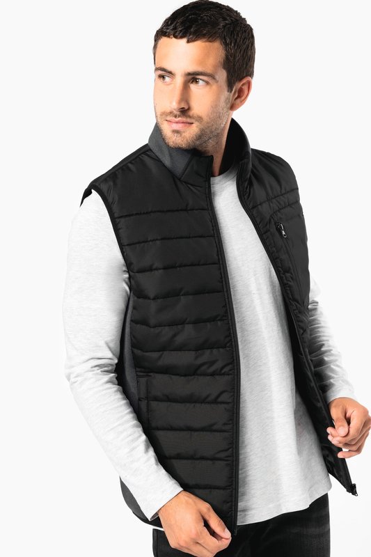 Bodywarmer bi-matière homme – Image 4