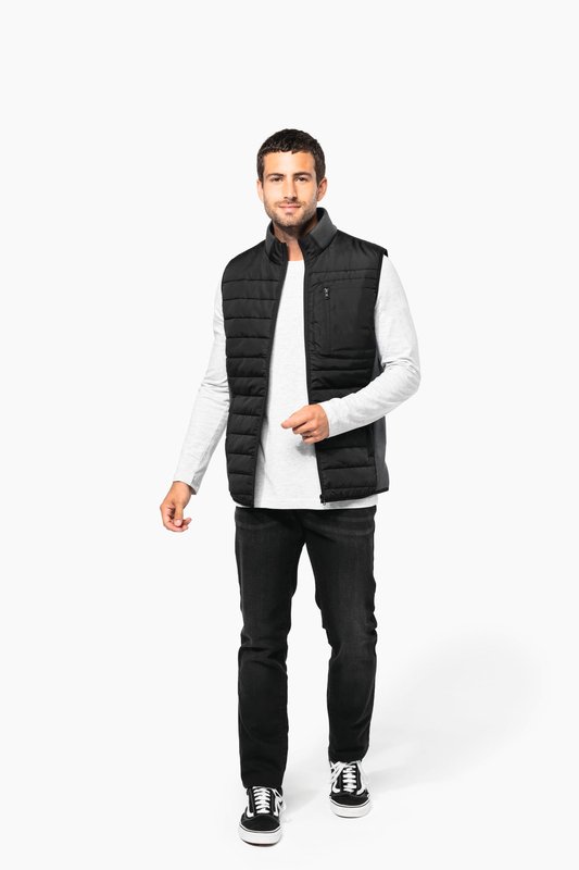 Bodywarmer bi-matière homme – Image 5
