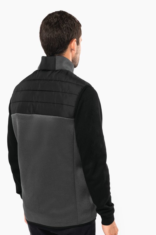 Bodywarmer bi-matière homme – Image 3