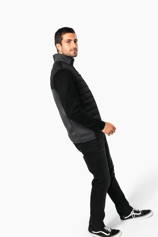 Bodywarmer bi-matière homme – Image 12