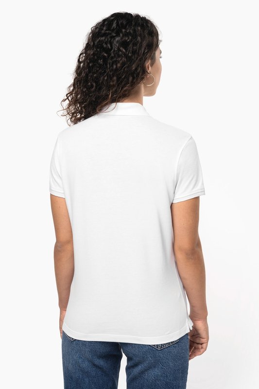 Polo piqué manches courtes femme – Image 3