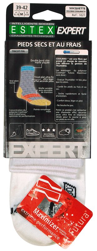 Lot de 2 paires de socquettes VO2 Coolmax