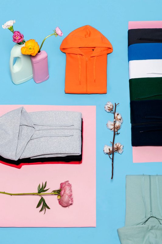 Sweat-shirt écoresponsable zippé à capuche homme – Image 10