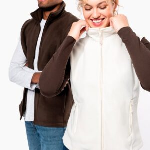 Bodywarmer micropolaire homme