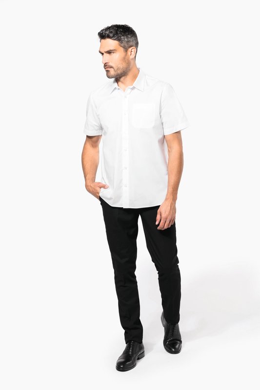 Chemise popeline manches courtes – Image 7