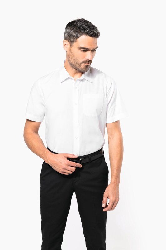 Chemise popeline manches courtes – Image 5