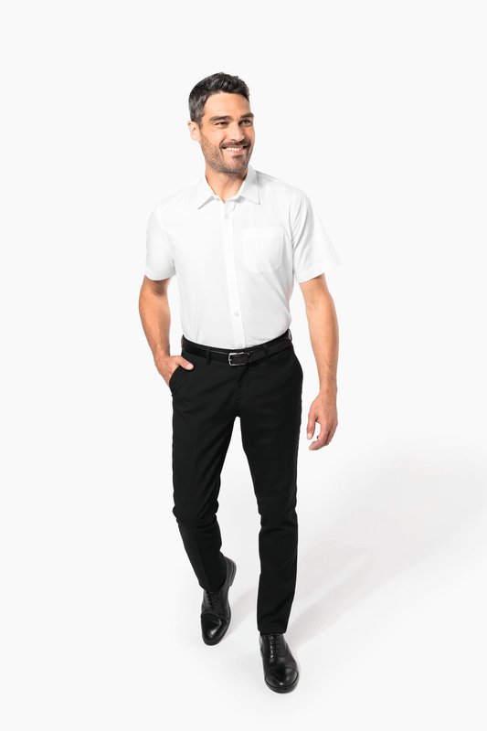 Chemise popeline manches courtes – Image 6