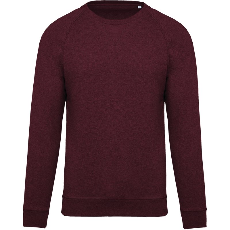 Sweat-shirt Bio col rond manches raglan homme – Image 31