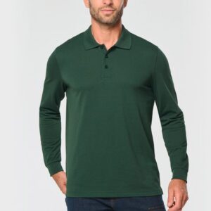 Polo manches longues homme