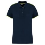 Marine / Jaune fluorescent