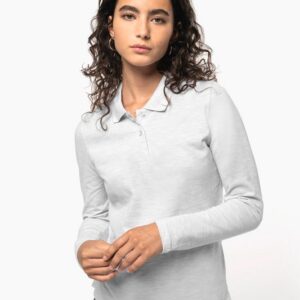 Polo manches longues femme
