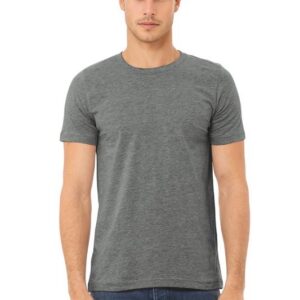 T-shirt homme col rond Heather