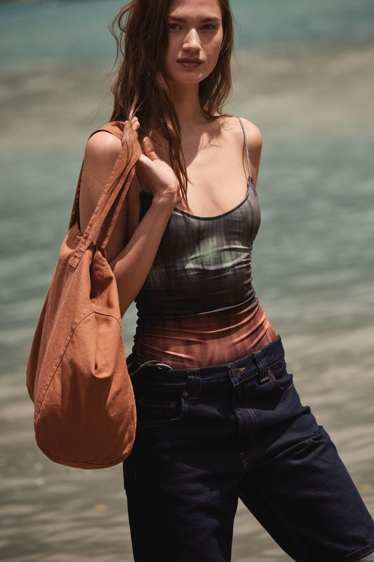 Sac de shopping en coton délavé – Image 6