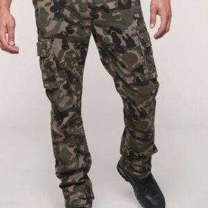 Pantalon multipoches homme