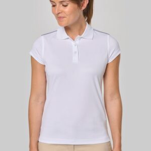 Polo manches courtes femme