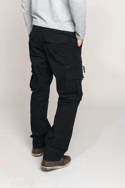 Pantalon multipoches homme