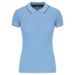 Bleu ciel / Marine / Blanc