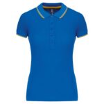 Bleu royal clair / Jaune / Blanc