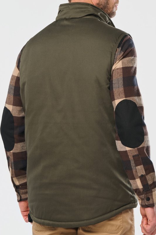 Gilet polycoton multipoches rembourré unisexe – Image 26