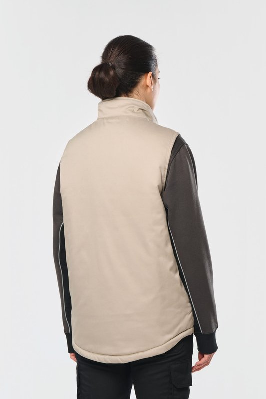 Gilet polycoton multipoches rembourré unisexe – Image 12