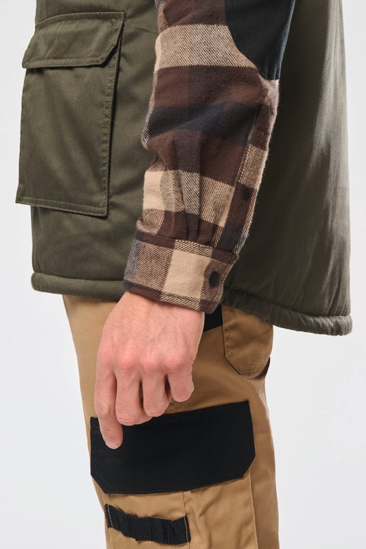 Gilet polycoton multipoches rembourré unisexe – Image 9