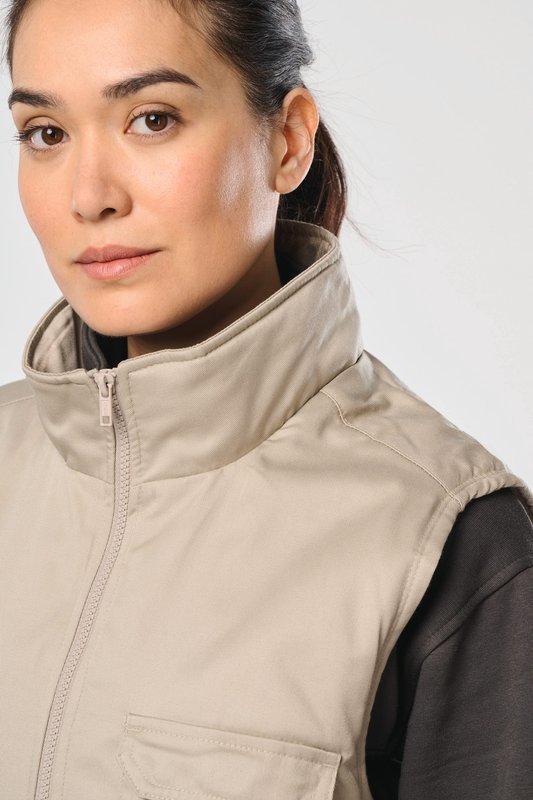 Gilet polycoton multipoches rembourré unisexe – Image 15